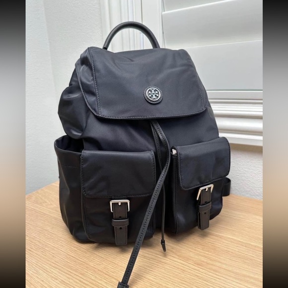Tory Burch Handbags - (NWT) Tory burch Virginia backpack black